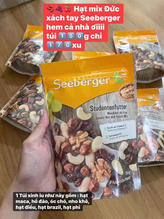 Hạt mix Seeberger 400g — ảnh chính