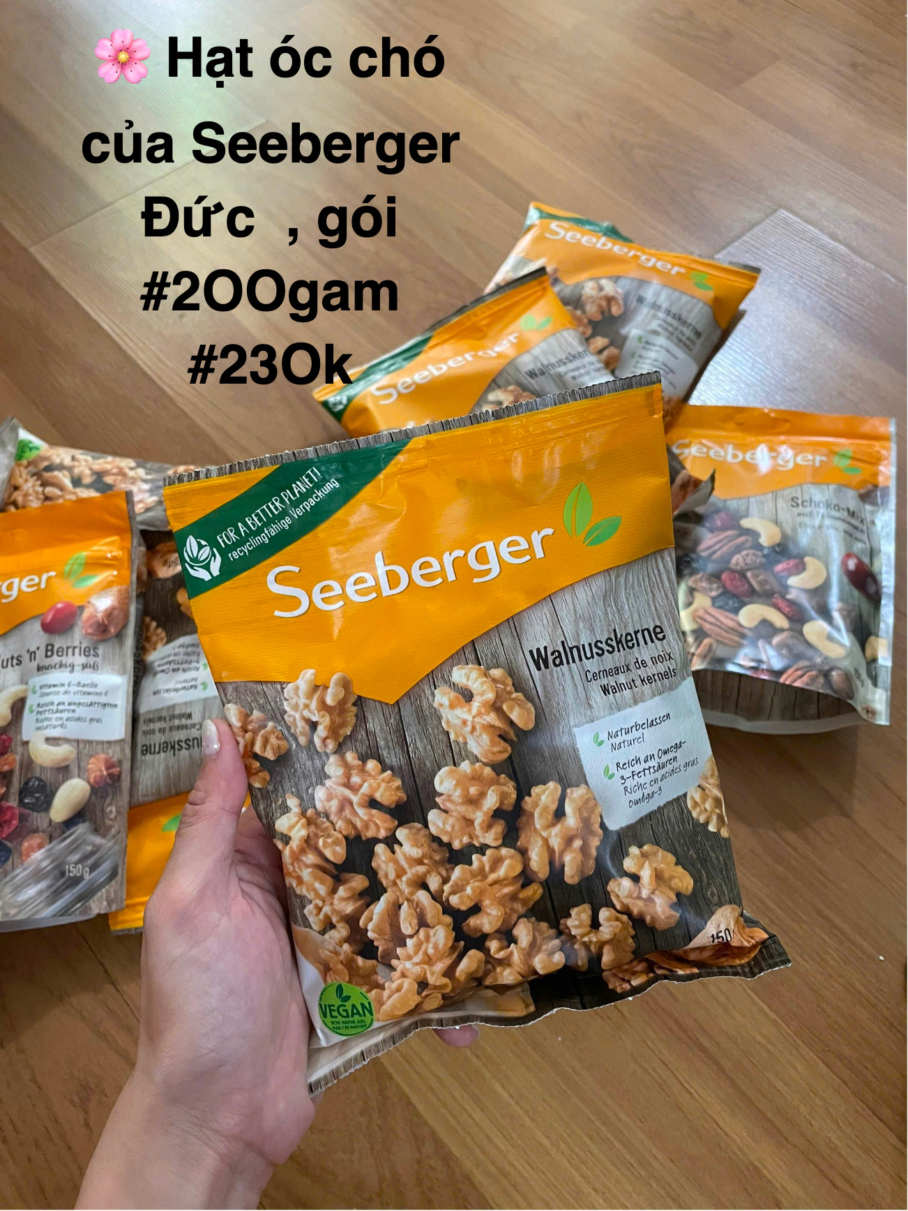 Hạt Walnusskerne Seeberger 200g — ảnh chính