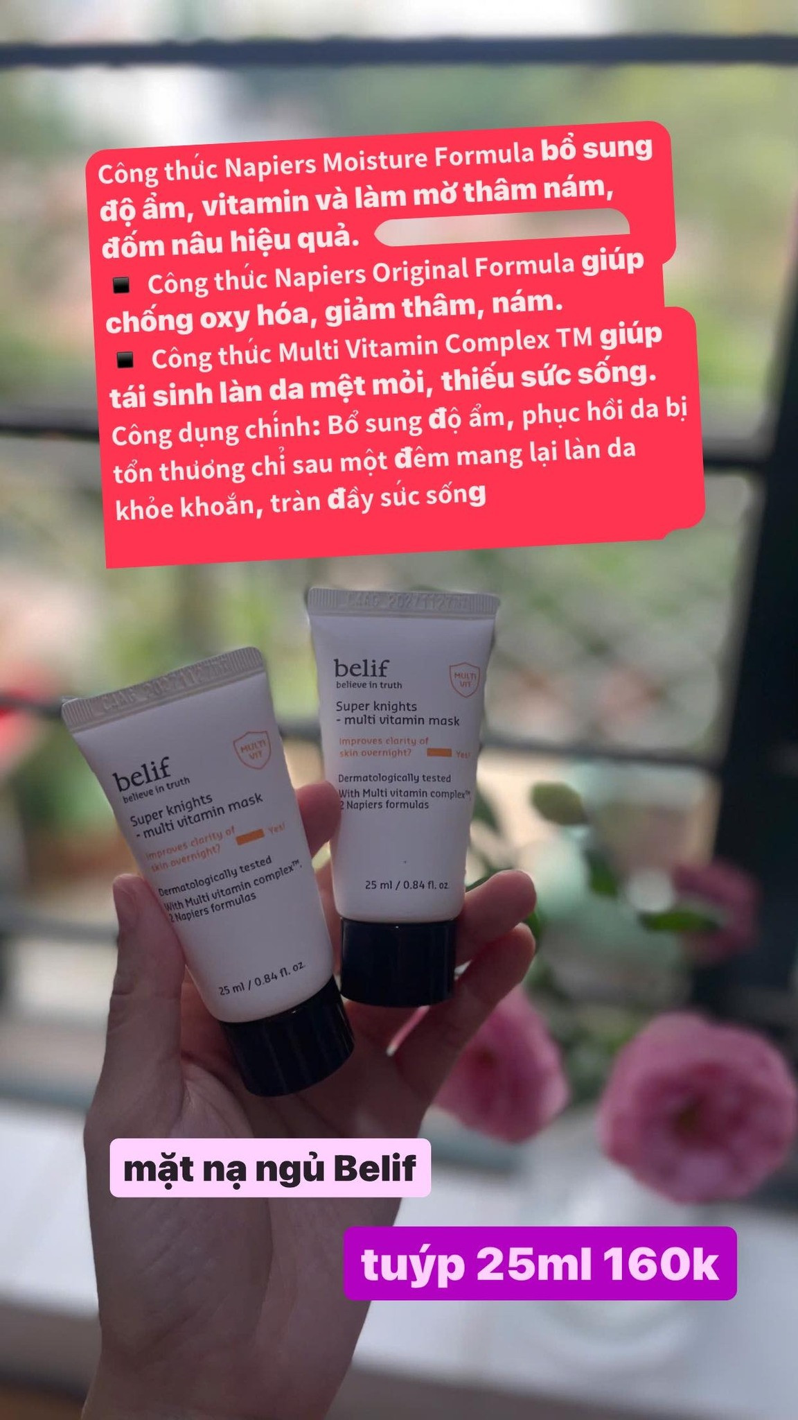 Mặt nạ ngủ Belif Super Kight Multi Vitamin 25ml — ảnh chính