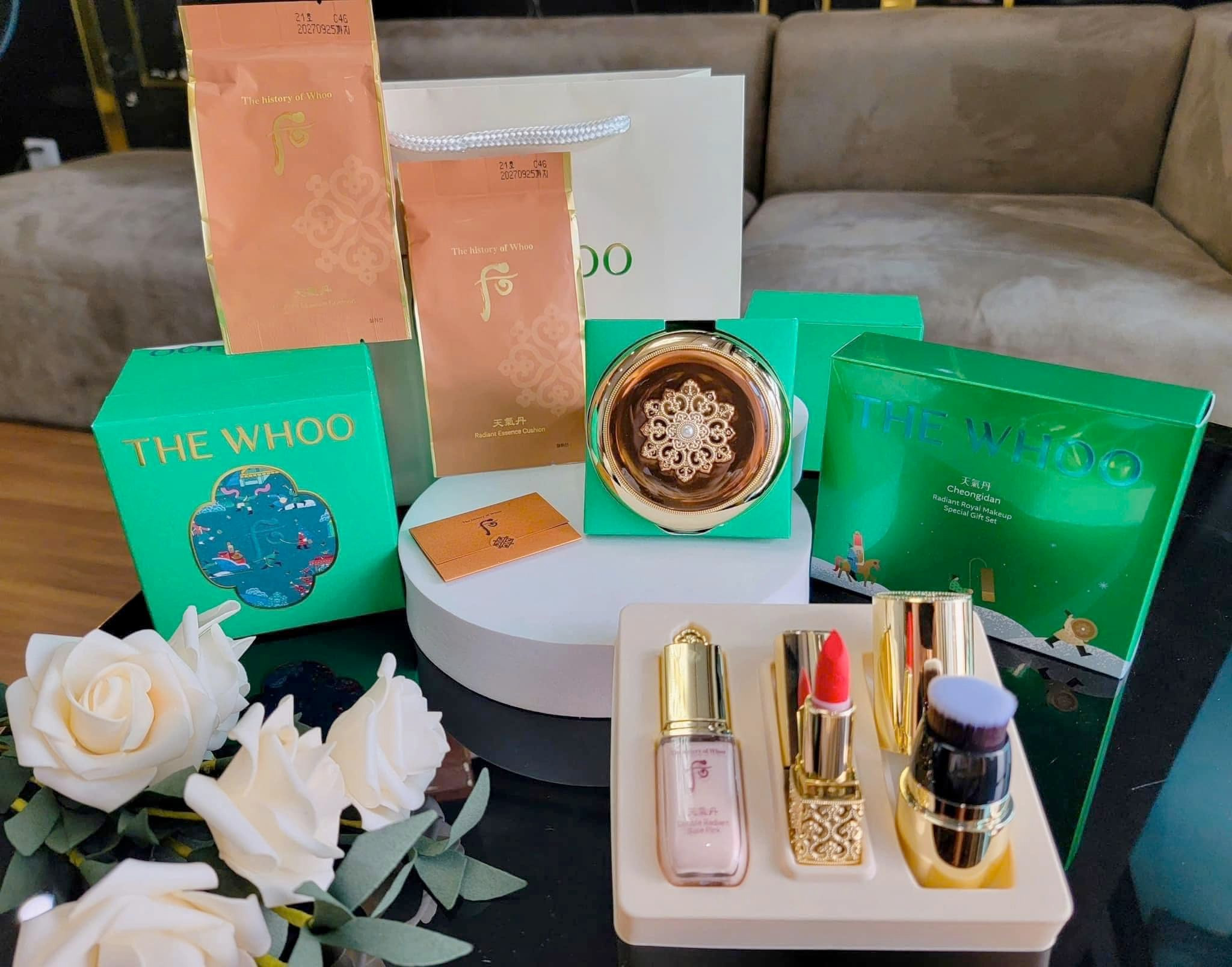Giftset Phấn nước Cushion The History of Whoo — ảnh chính