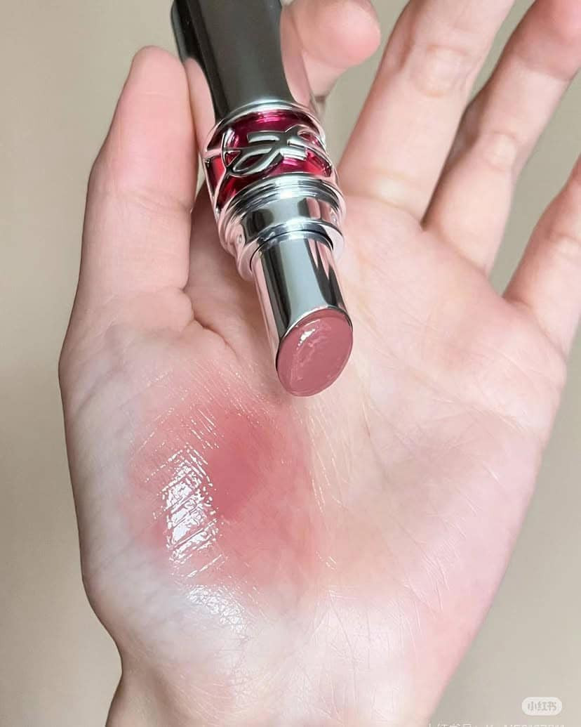 YSL Candy Glaze lip gloss stick 15 showcasing nude — ảnh chính