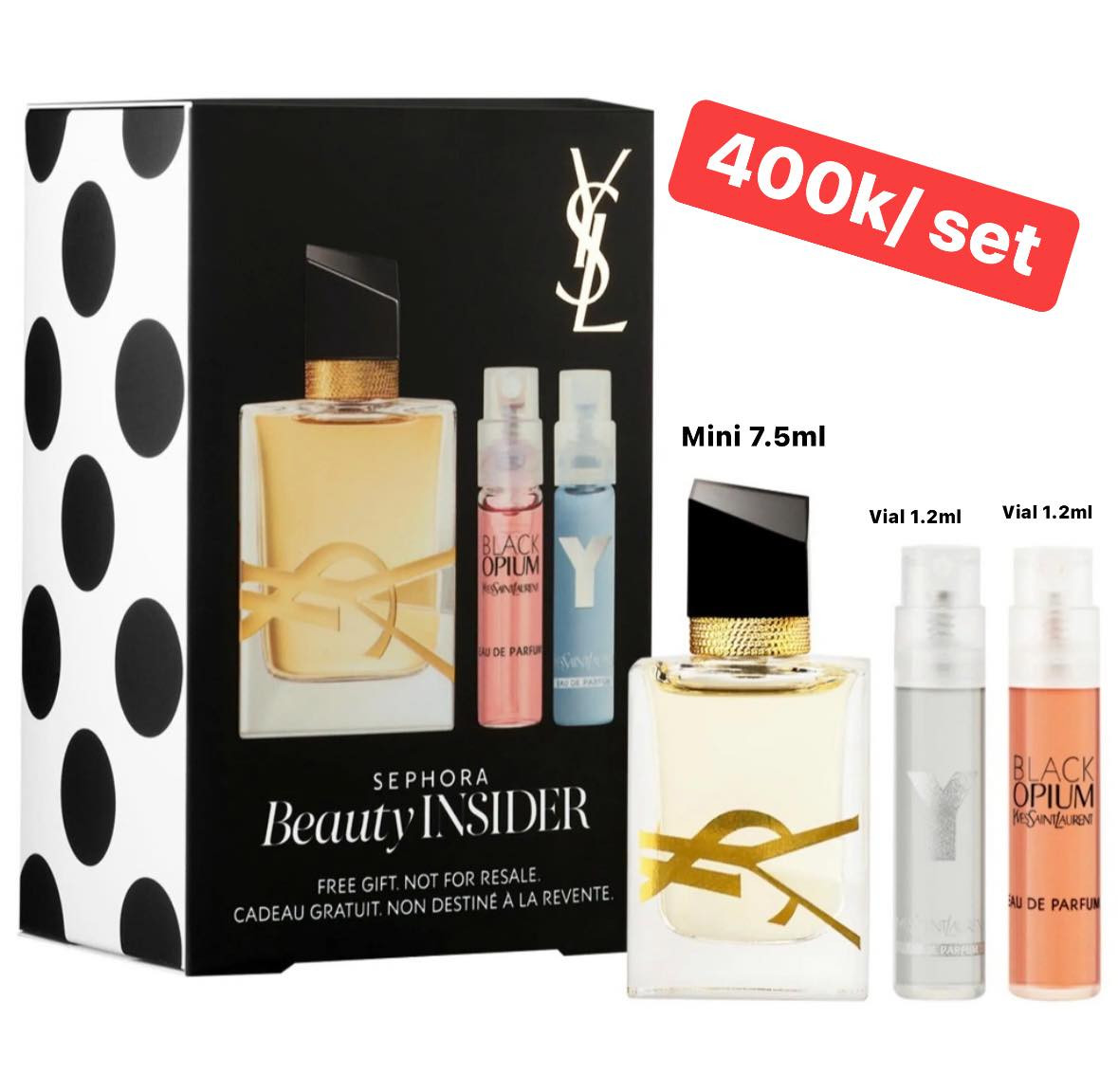 Bộ nước hoa YSL Libre mini — ảnh chính