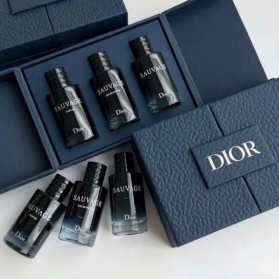 Giftset Dior Sauvage 3 chai 10ml