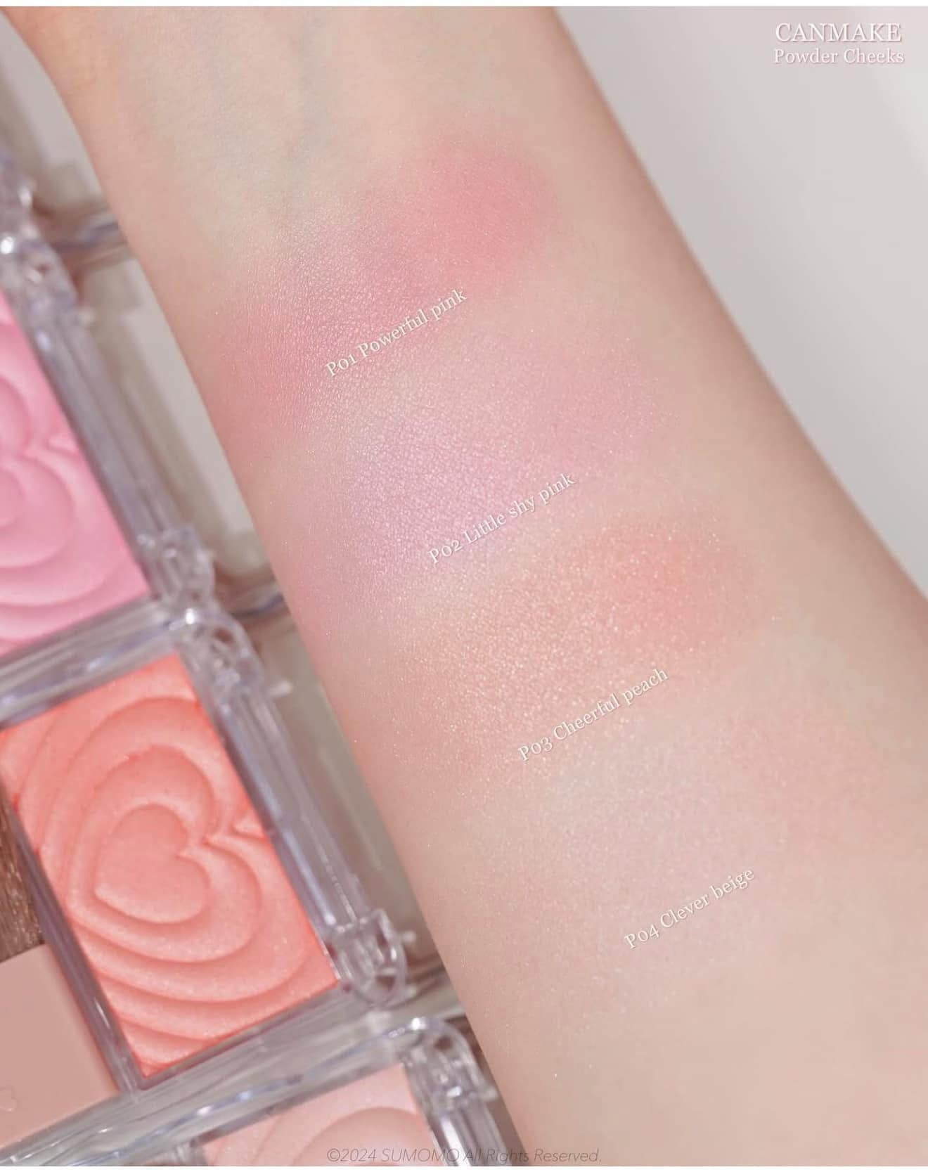 Má hồng Canmake Powder Cheek — ảnh chính