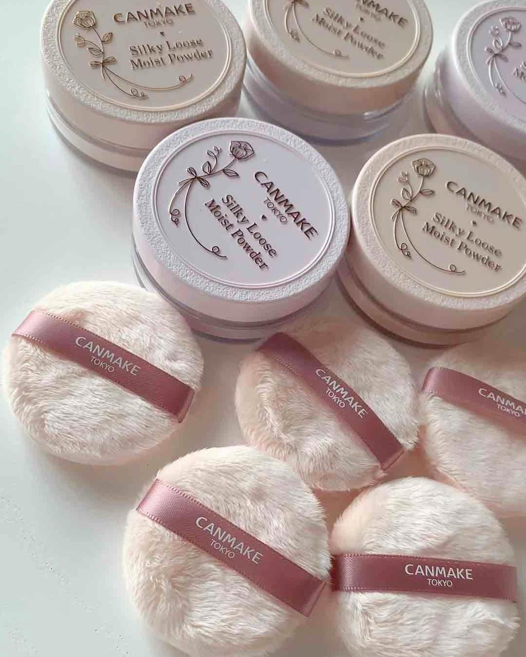 Phấn phủ dạng bột Canmake Silky Loose Moist Powder — ảnh chính
