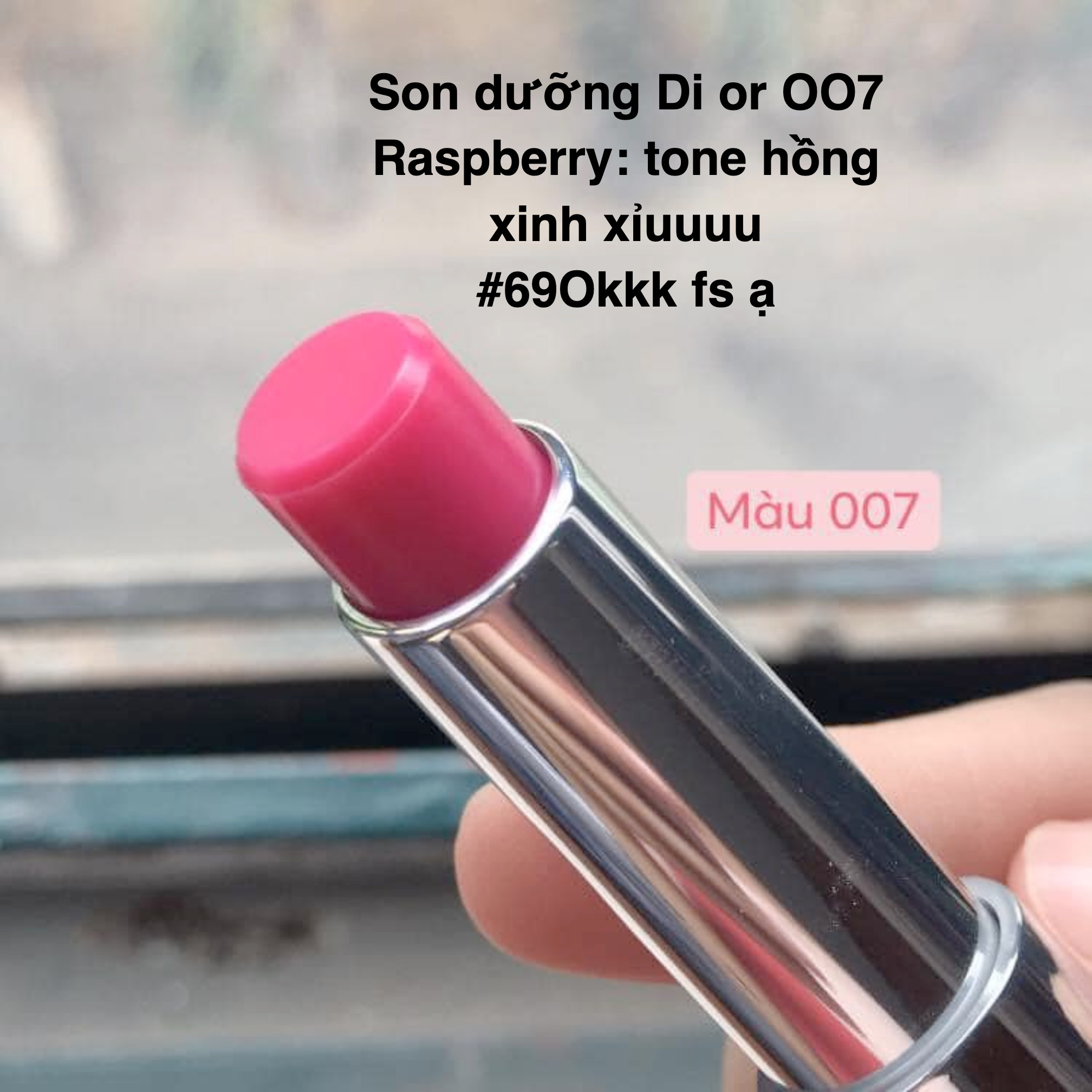 Son dưỡng Dior 007 Raspberry — ảnh chính