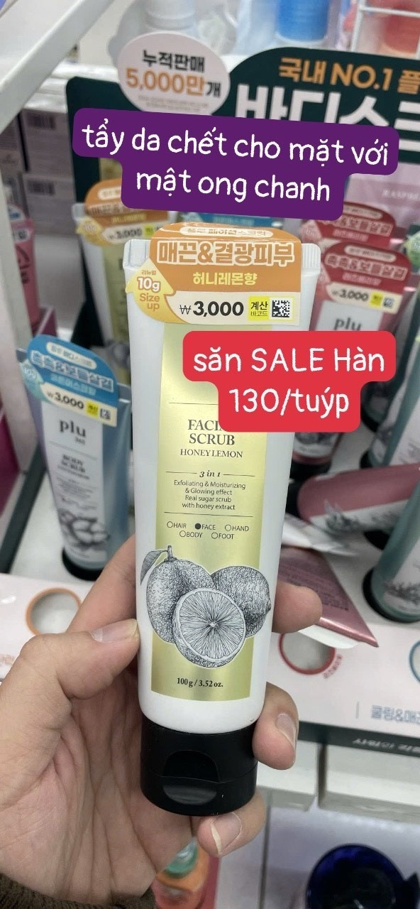 Face scrub Plu 100g — ảnh chính