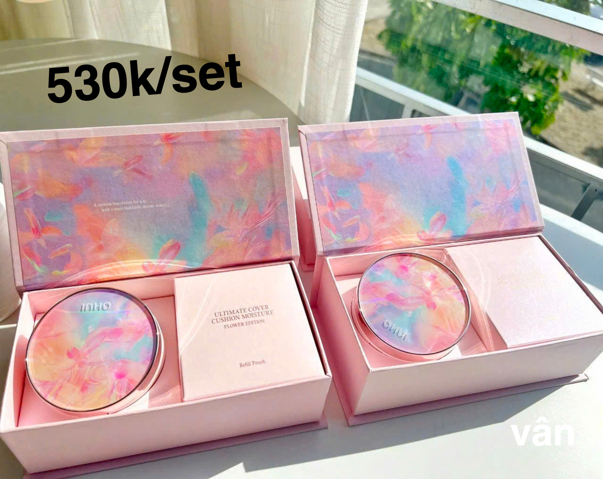 Set Phấn nước Ohui Ultimate Cover Lifting phiên bản Limited