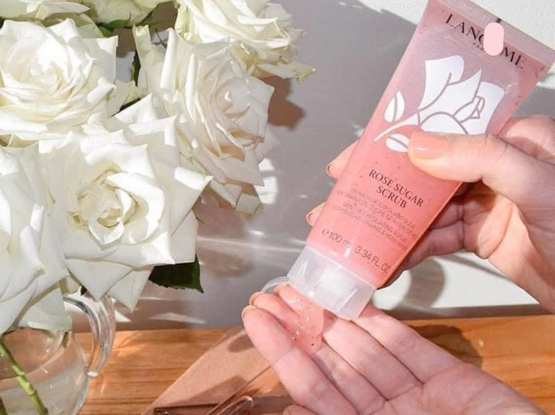 Tẩy Da Chết Lancôme Exfoliating Rose Sugar Scrub 100ml — ảnh chính