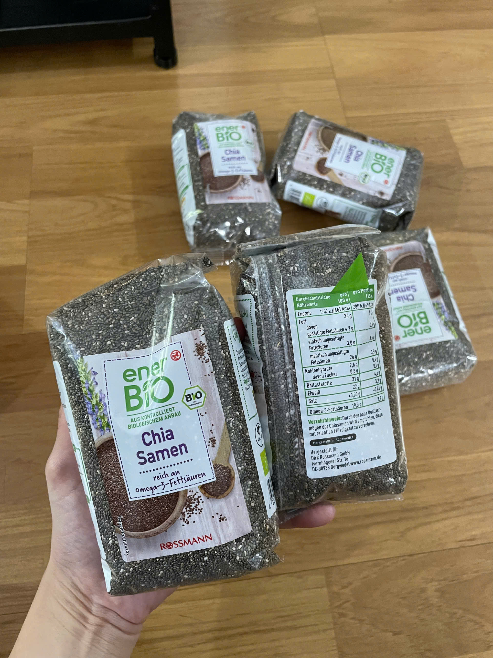 Hạt chia hữu cơ Ener Bio 300g