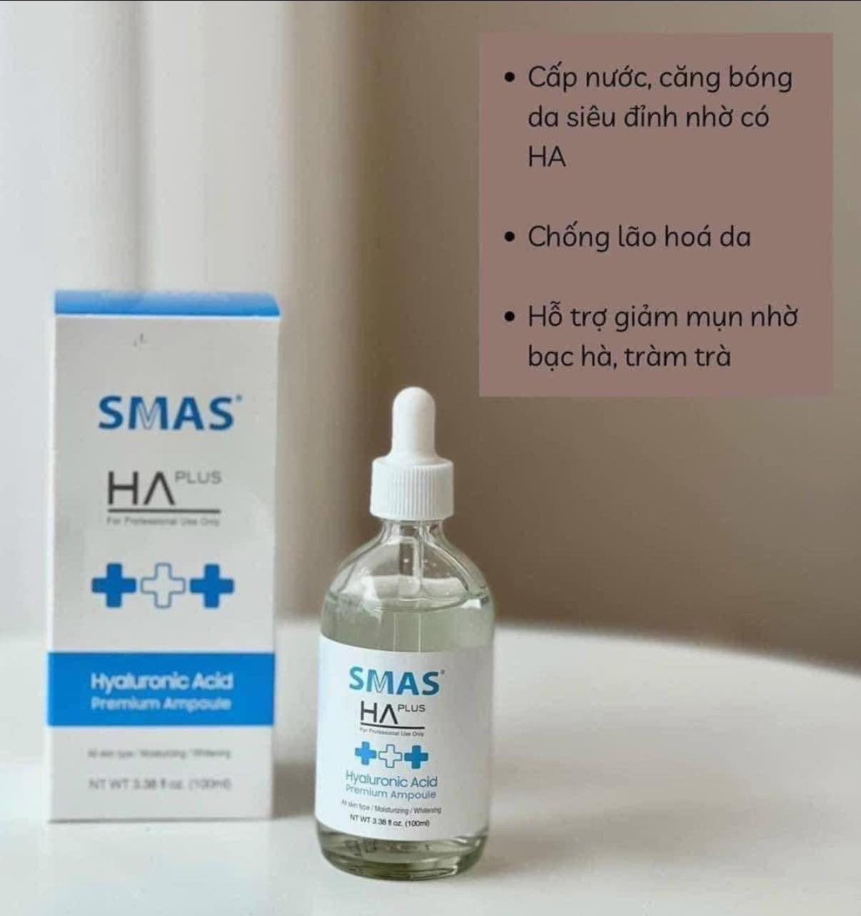 Smas HA plus 100ml — ảnh chính