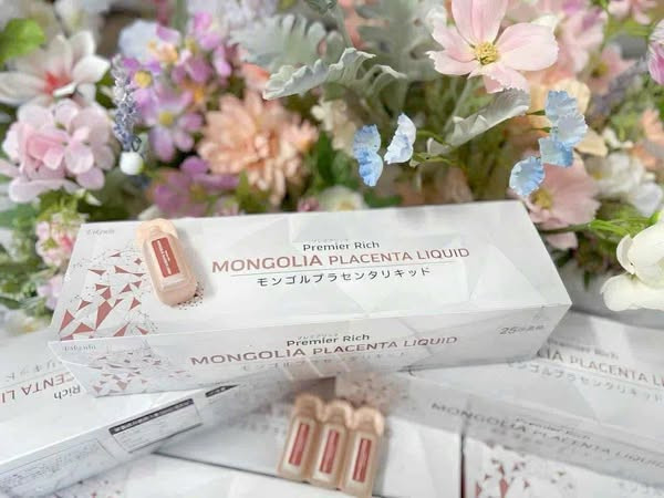 NƯớc uống nhau thai Mongolia Placenta Liquid