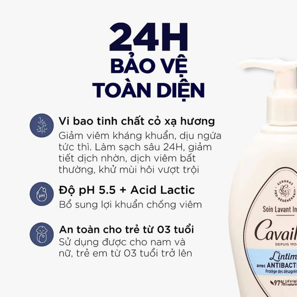 Hàng order-dung dịch vệ sinh Rogé Cavaillès màu xanh dương 250ml — ảnh chính