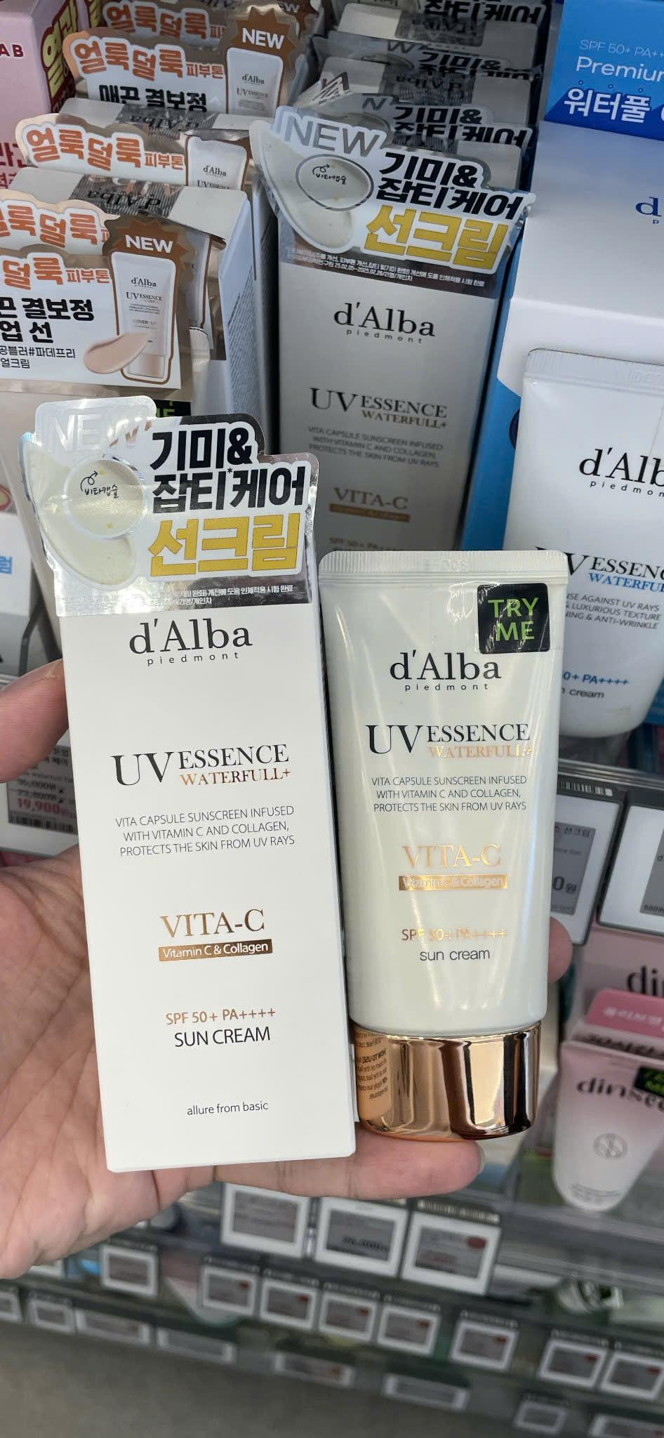 Kem chống nắng d’Alba Vitamin C & Collagen 50ml — ảnh chính