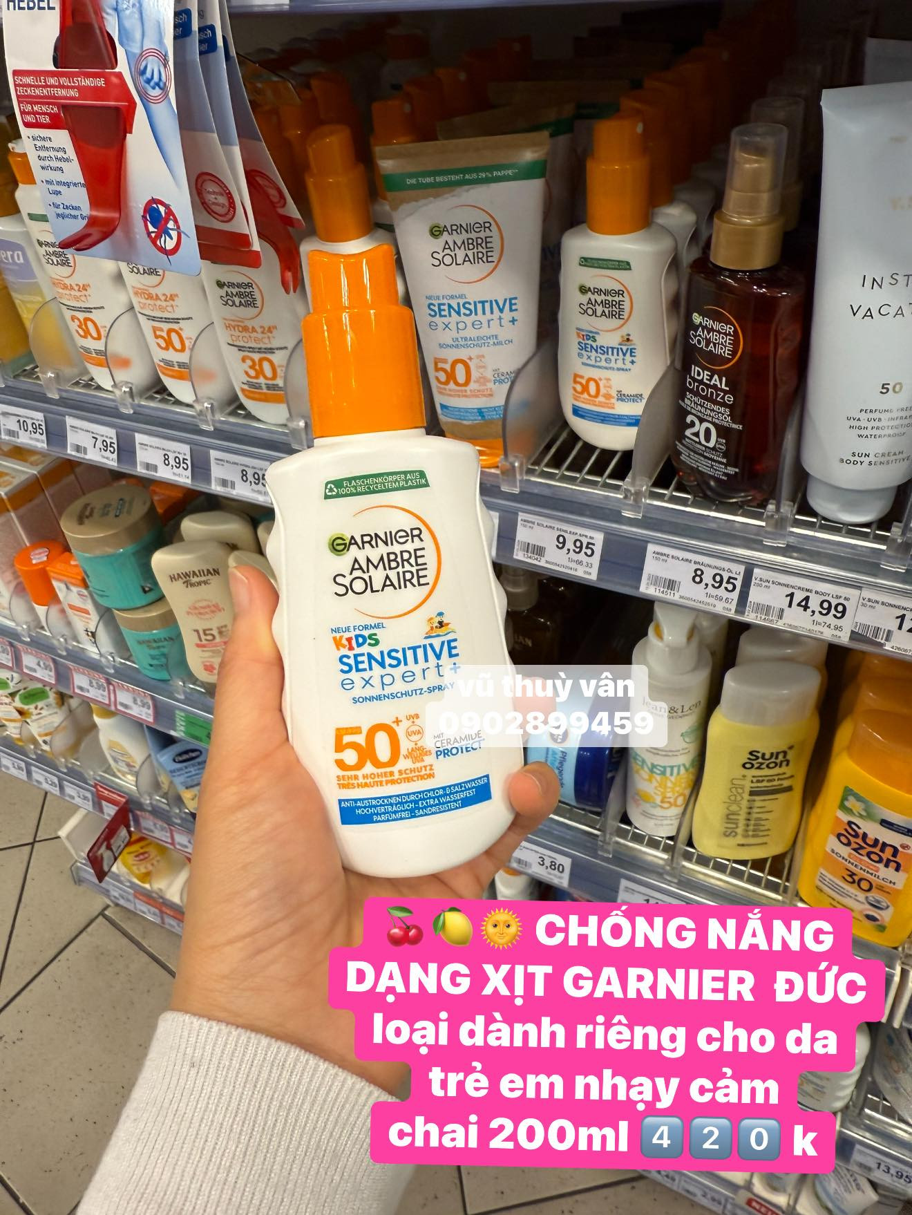 Xịt chống nắng Garnier Ambre Solaire  — ảnh chính