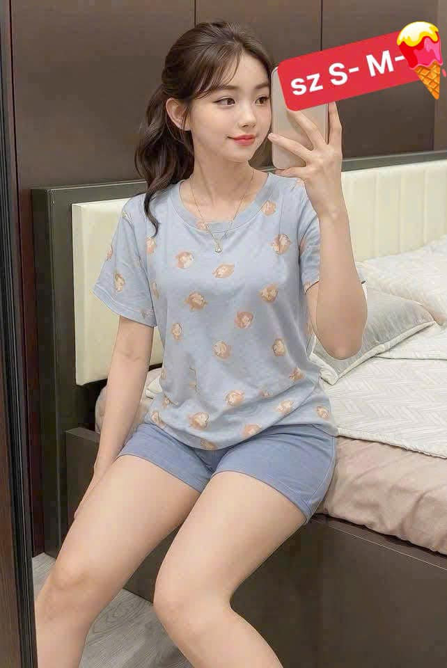 Bộ ngủ cotton Gu