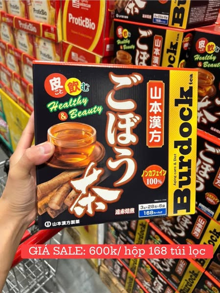 Trà ngưu bàng Yamamoto