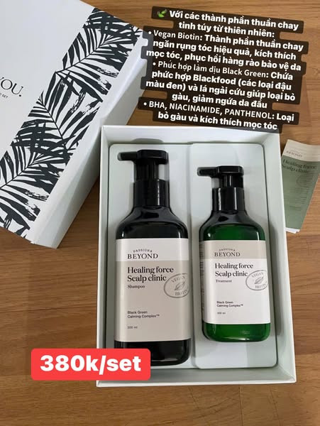 Bộ gội xả Beyond Healing Force Scalp Clinic — ảnh chính