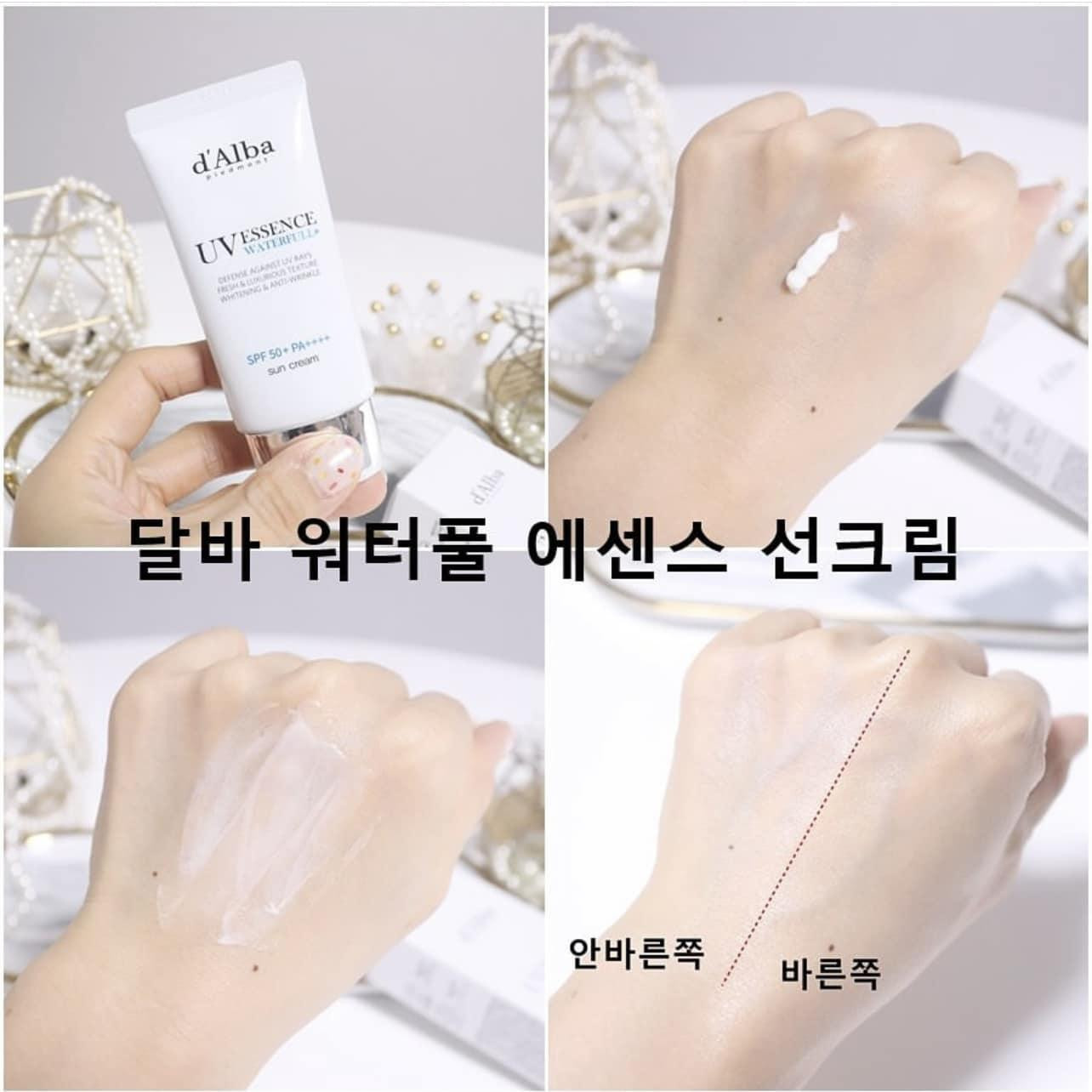 Kem Chống Nắng D'ALBA UV Essence Waterfull SPF50+ PA — ảnh chính