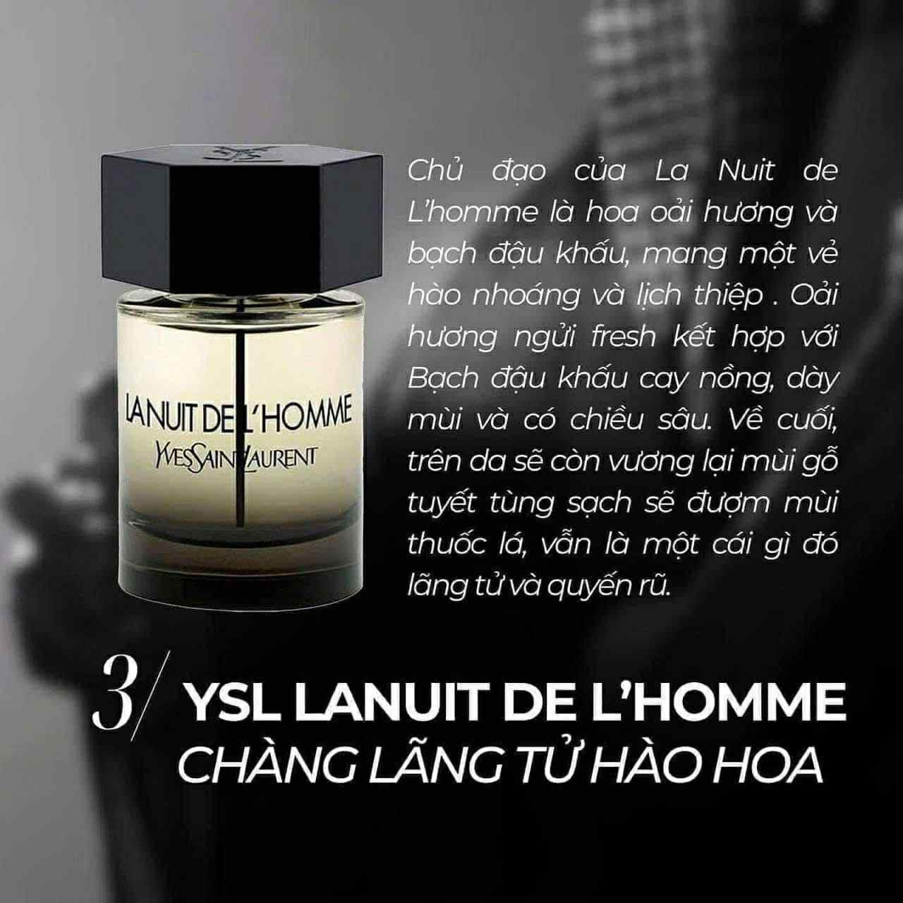 YSL La nuit de L’Homme