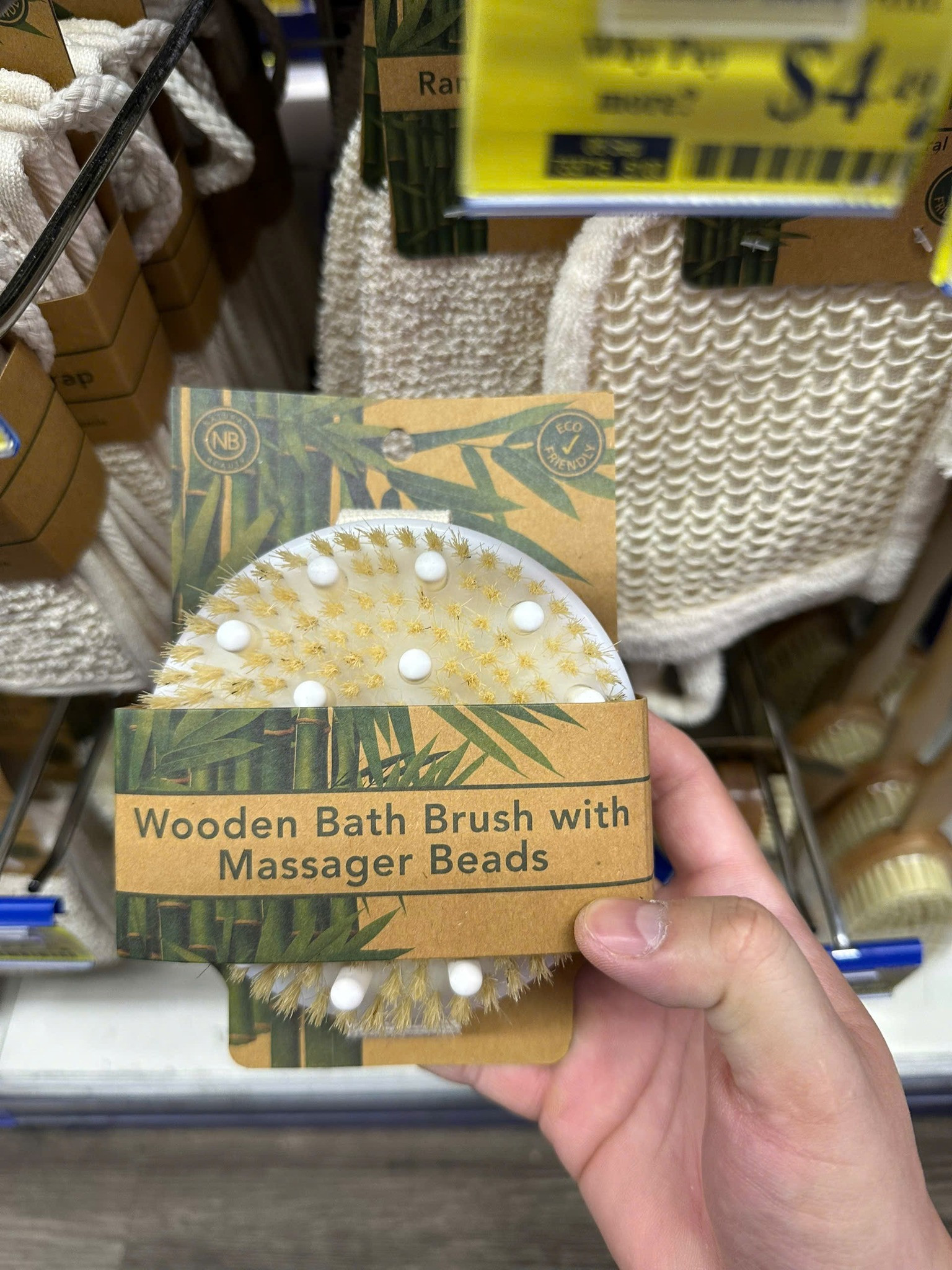 Bàn chải massage thải độc, tẩy tế bào chết  — ảnh chính