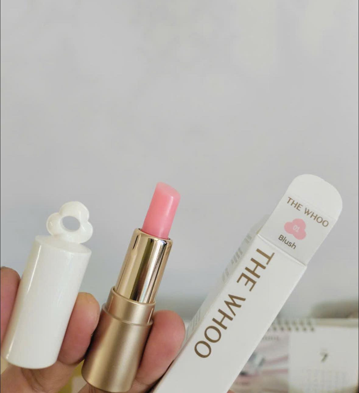 Son dưỡng Whoo Heritage Blossom, Essential Lip Glow Balm mini màu 99 — ảnh 2