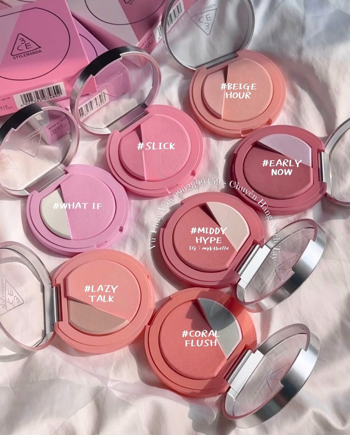 Phấn má hồng & Highlight 3CE Blushlighter  — ảnh chính