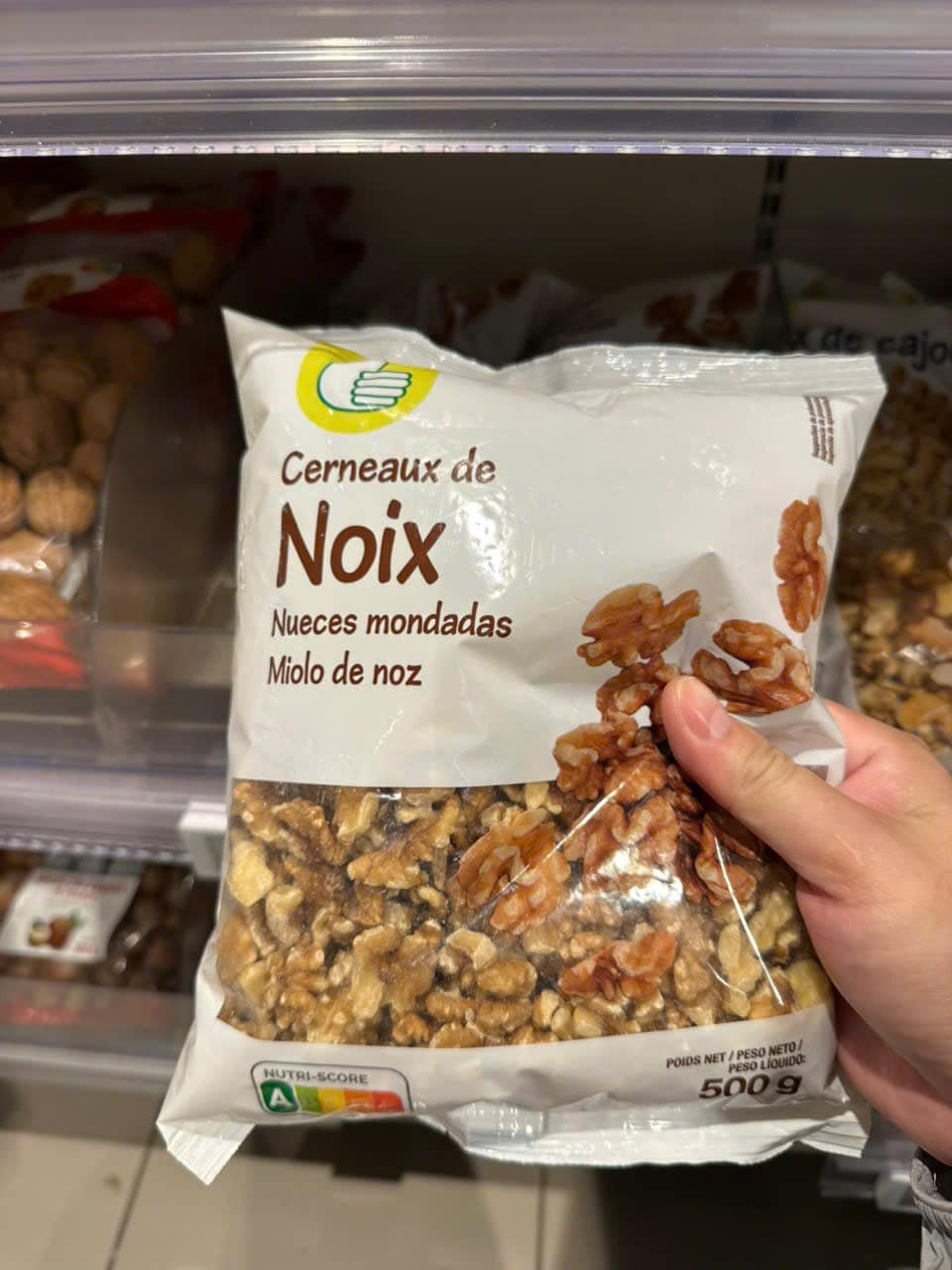 Hạt quả óc chó Pháp Cerneaux de Noix Nueces mondadas
