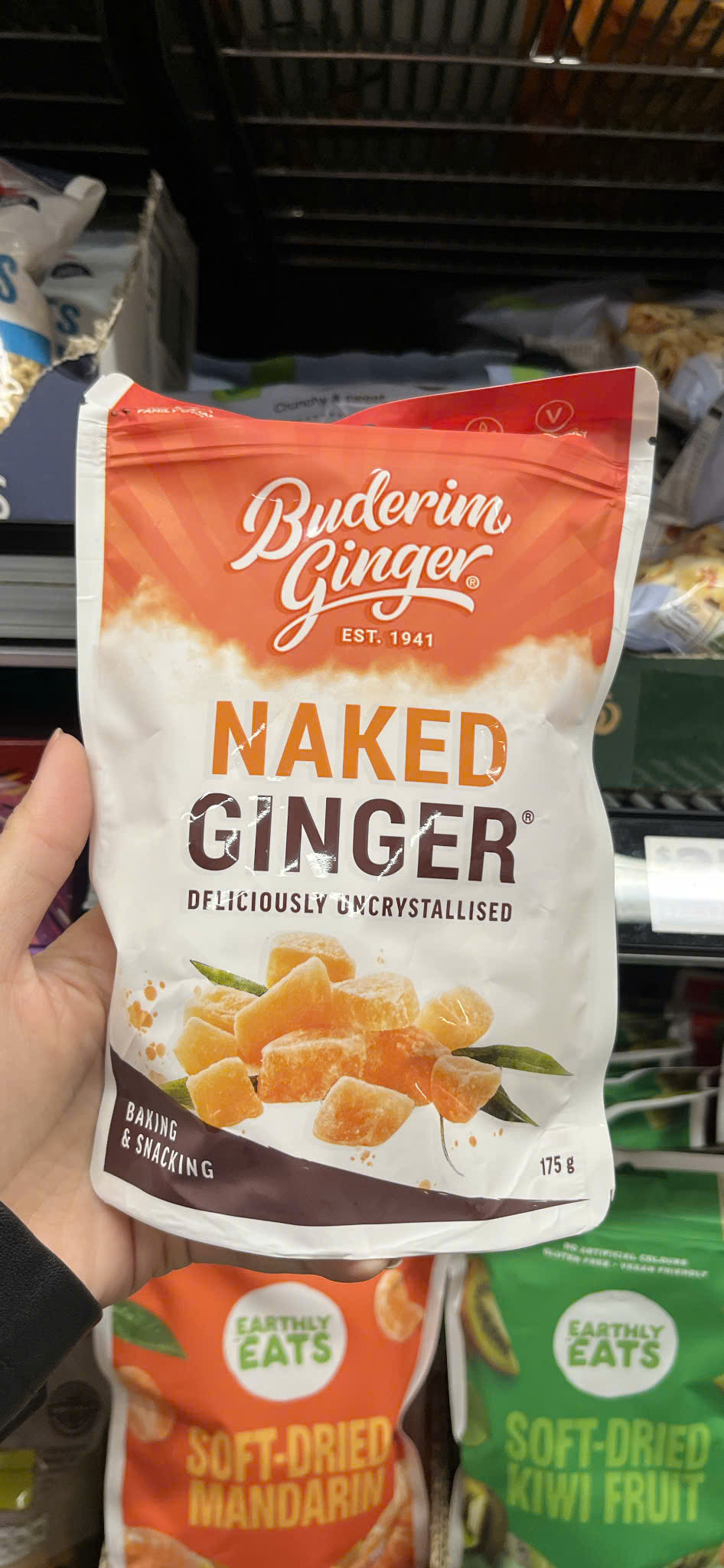 Buderim Naked Ginger 175g