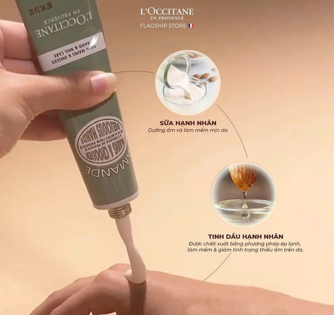 Kem tay L’Occitane En Provence Hand Cream hạnh nhân 150ml — ảnh chính