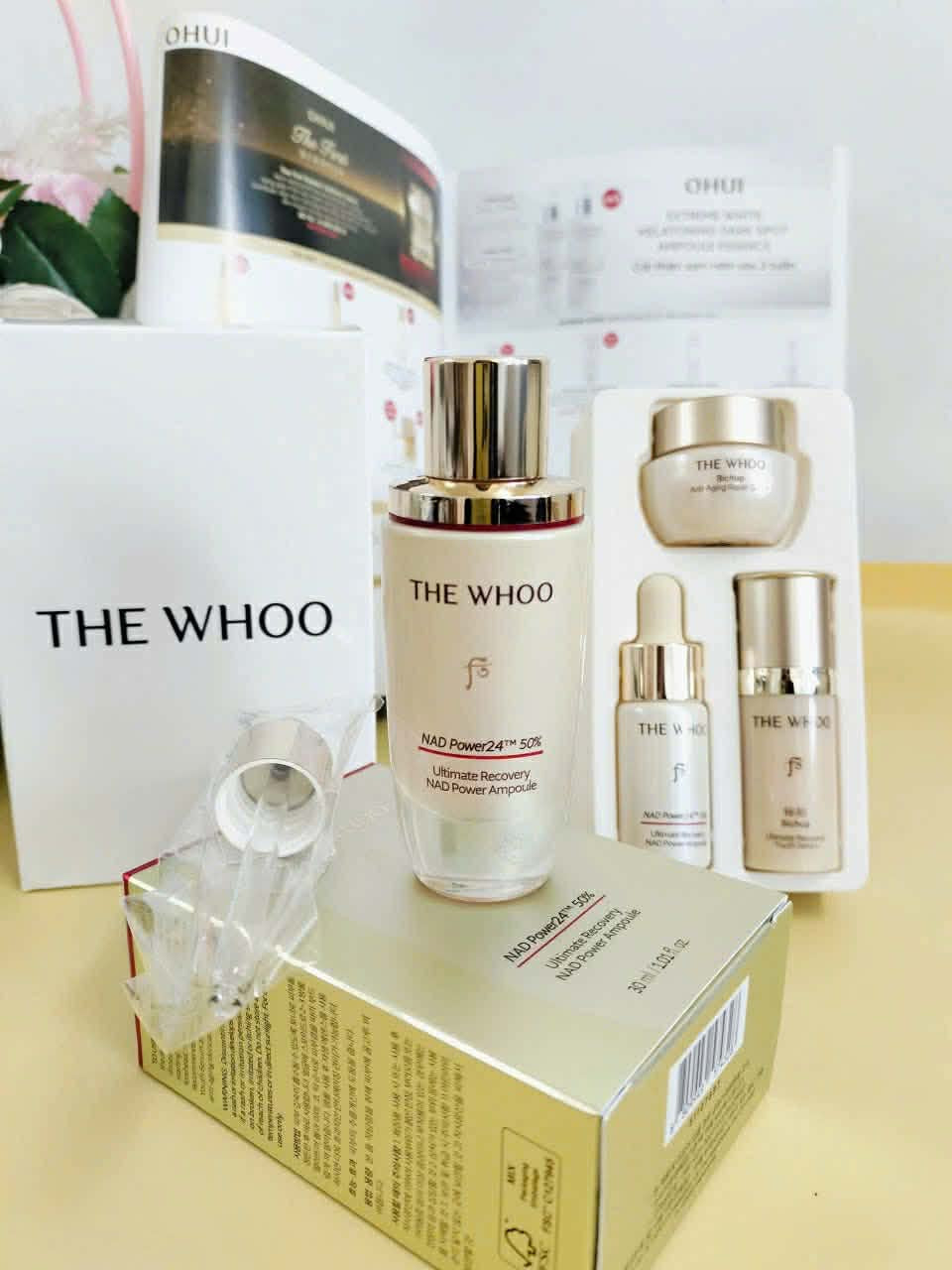 Set THE WHOO NAD Power Ampoule  — ảnh chính
