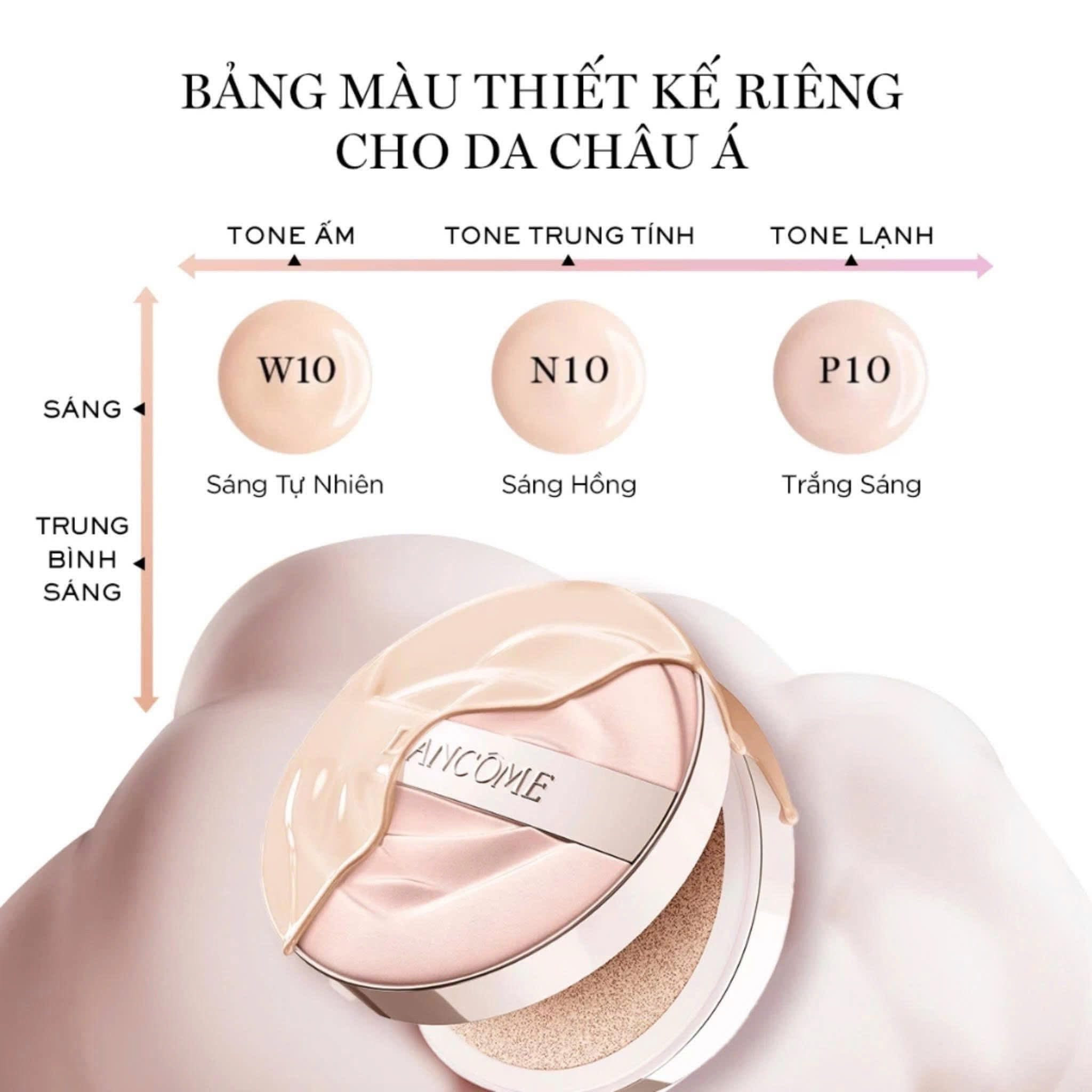 Phấn Nước Lancôme Skin Idole 3 Serum Finecover Cushion 14g — ảnh 2
