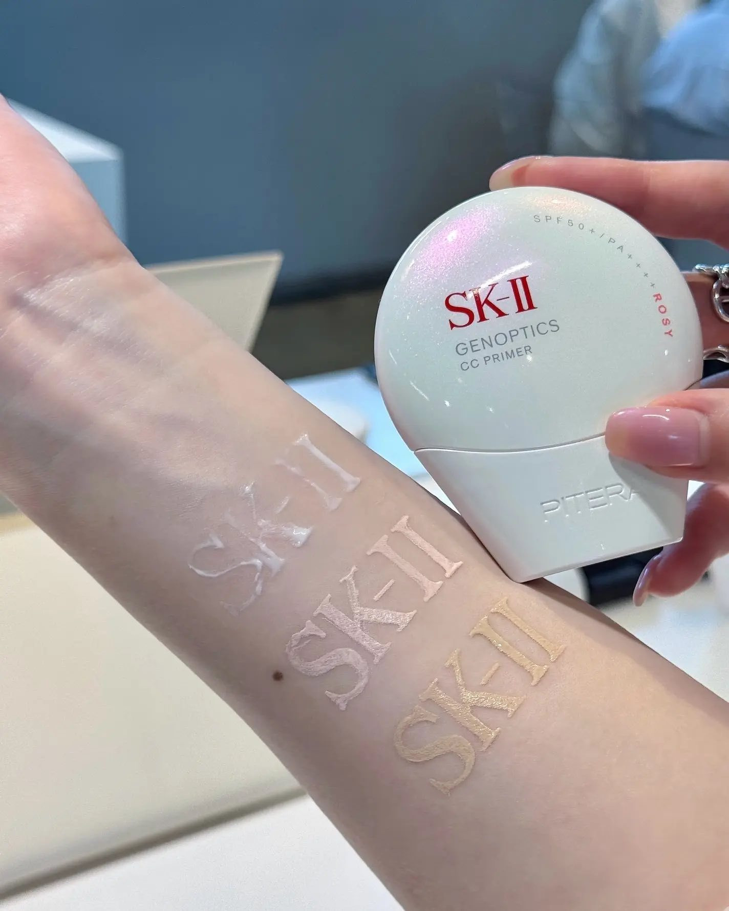 Kem chống nắng SK-II GenOptics CC Primer SPF50+/PA++++ Beige — ảnh chính