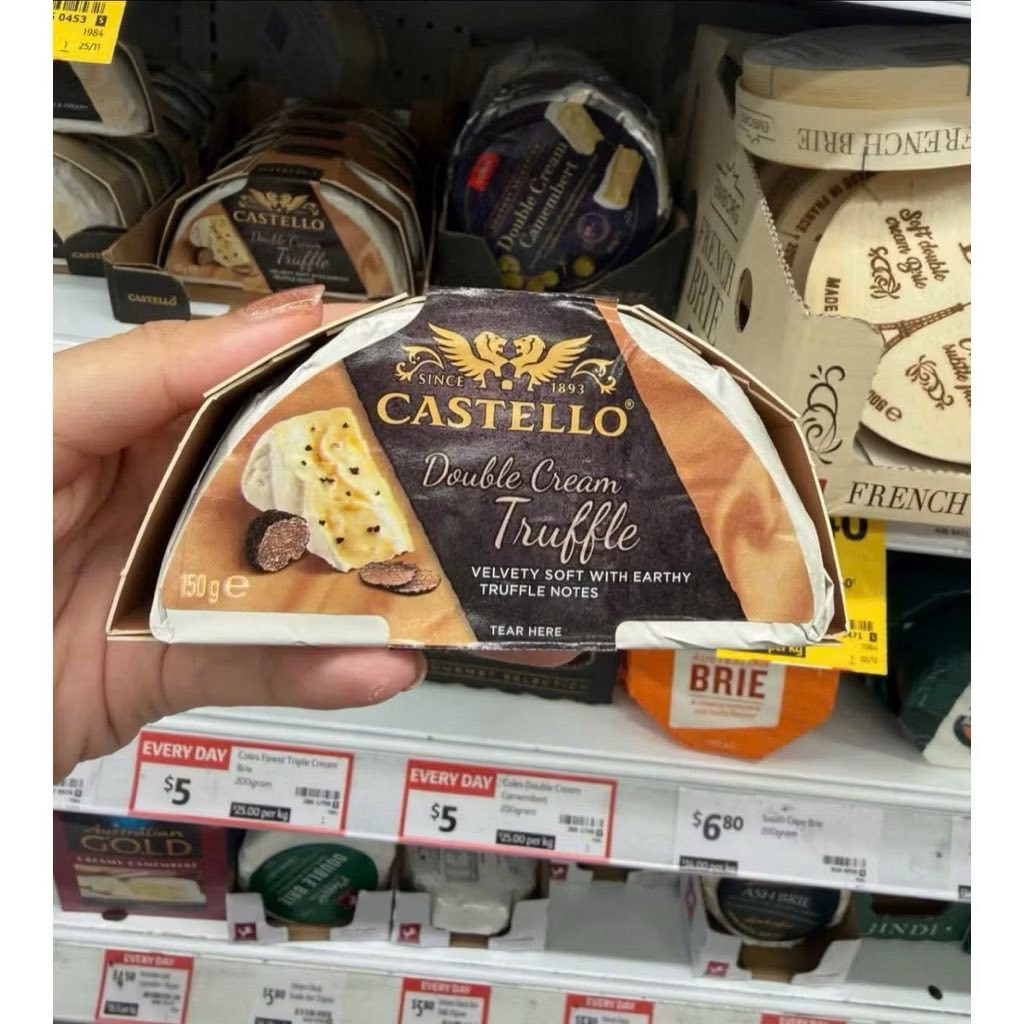 Phô mai Castelo Double Cream Truffle
