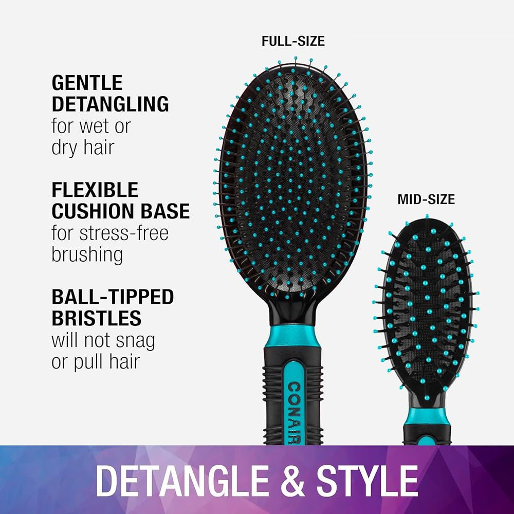 Set lược gỡ rối tóc Conair