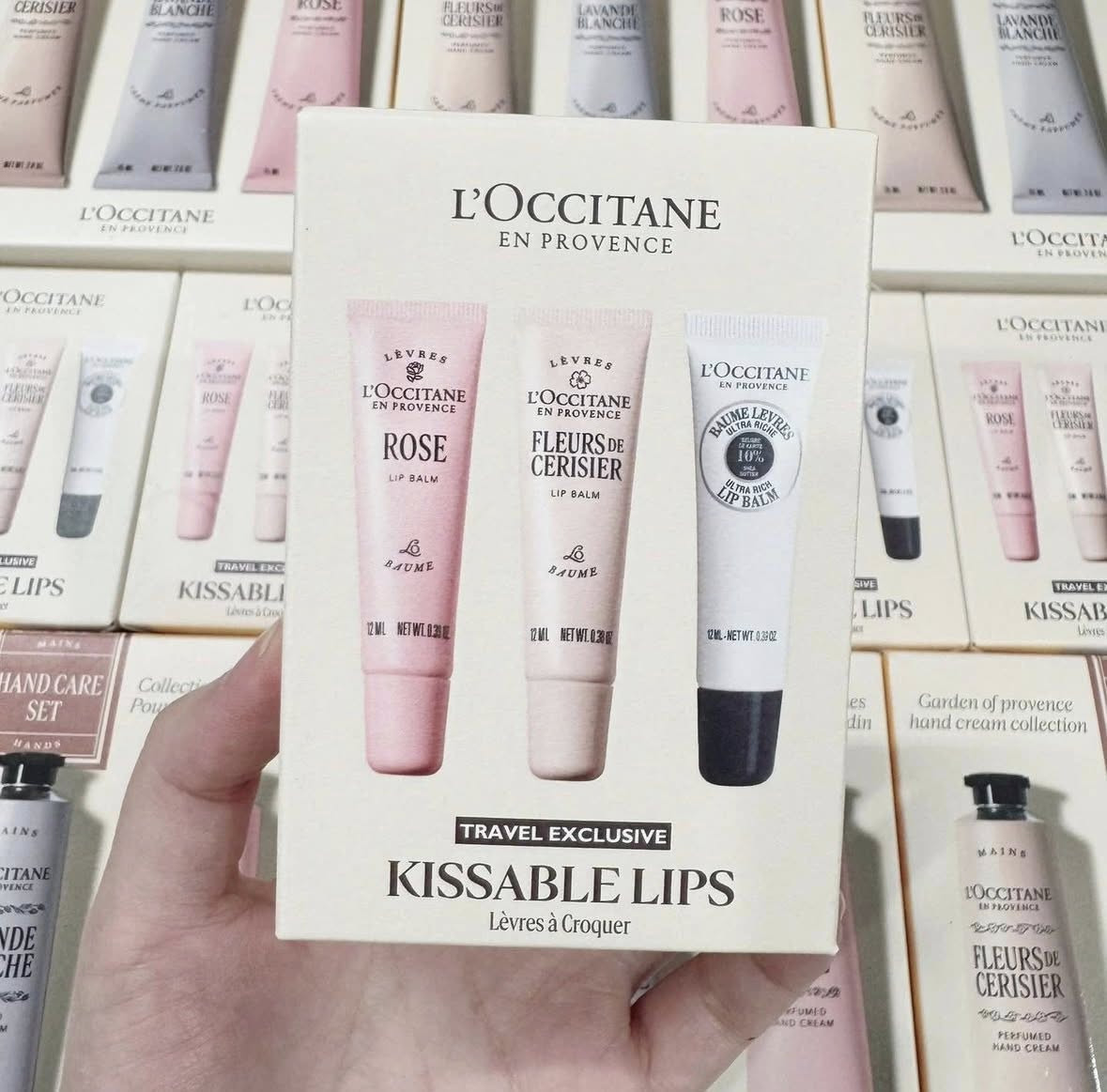 Set 3 Son Dưỡng L’OCCITANE Kissable Lips – Travel Exclusive — ảnh chính