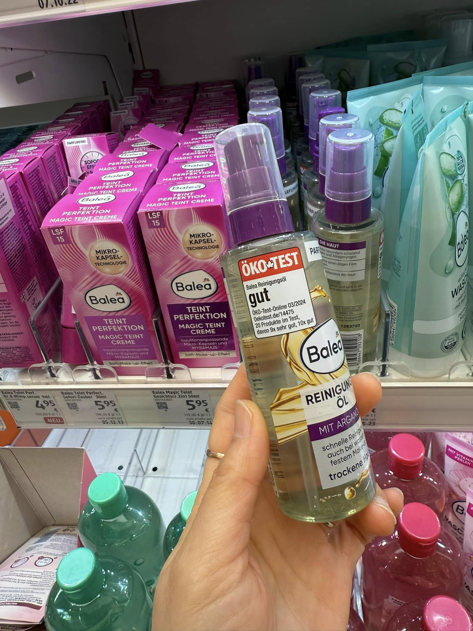 Dầu tẩy trang Balea Reinigungs Oil 100ml — ảnh chính