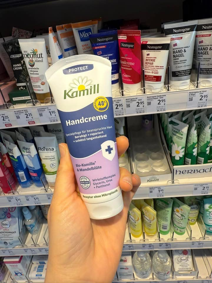 Kem dưỡng da tay Kamill Vegan Cream with Organic Chamomile and Almond Blossom 100ml — ảnh chính