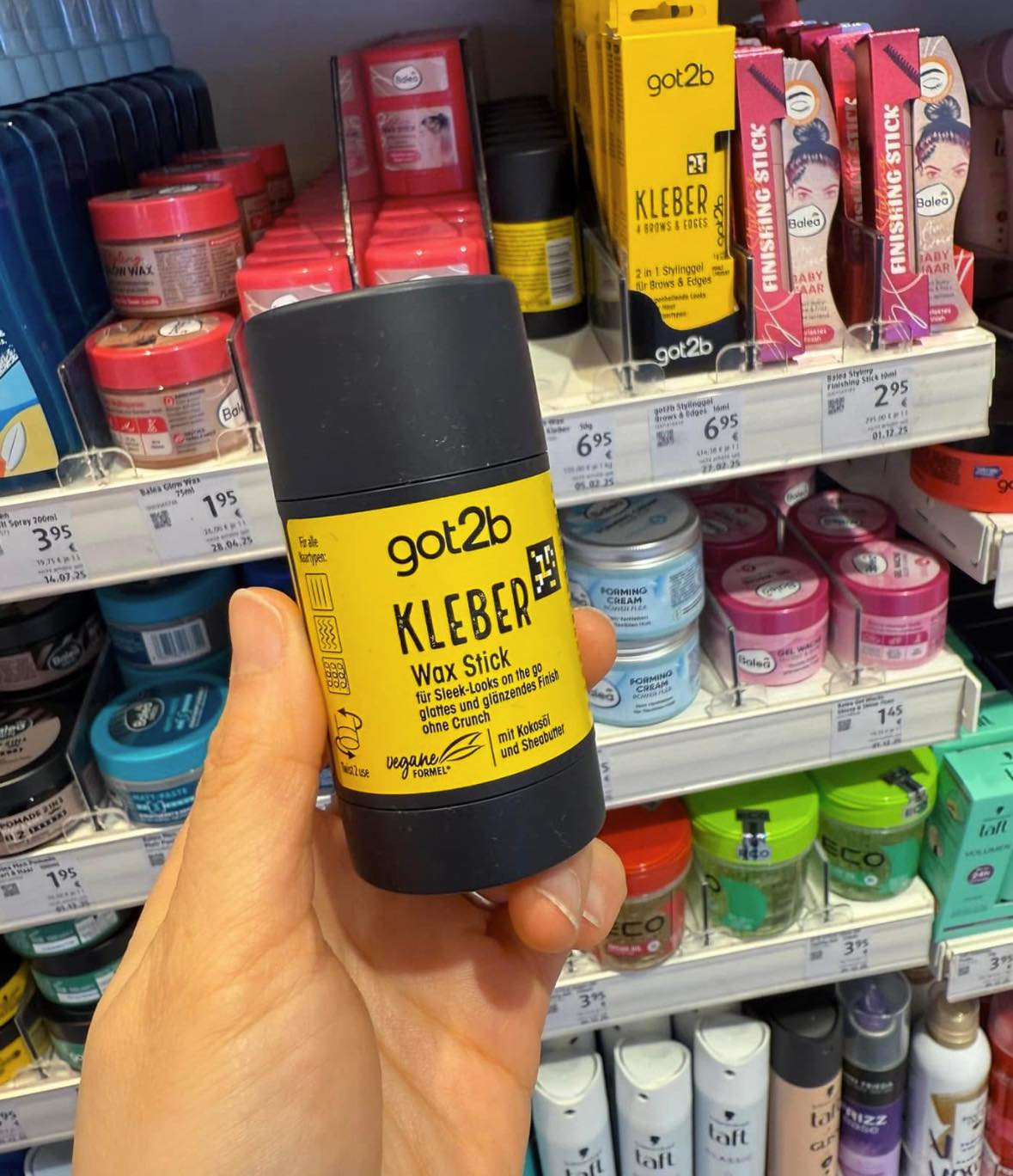 Sáp tóc Wax tick Kleber 50g