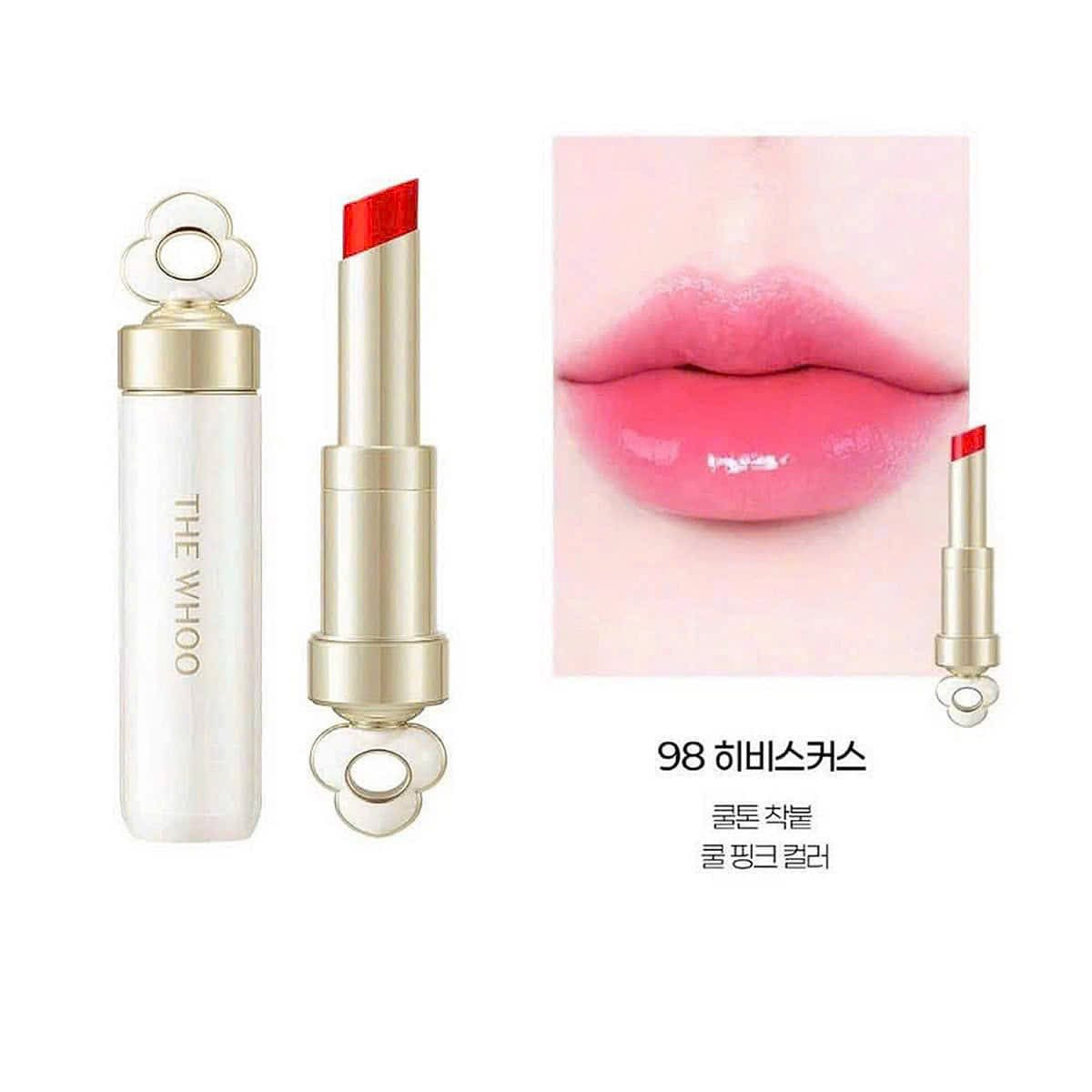 Son dưỡng Whoo Heritage Blossom, Essential Lip Glow Balm màu 98