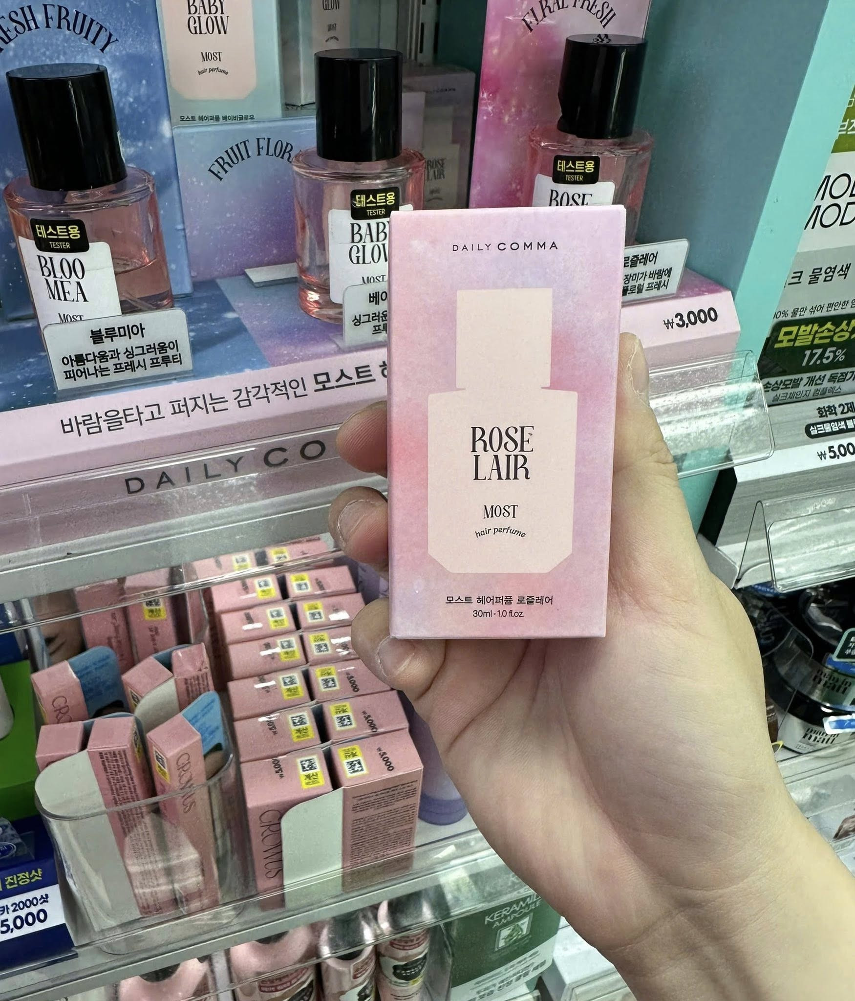 Nước hoa tóc Daily Comma 30ml
