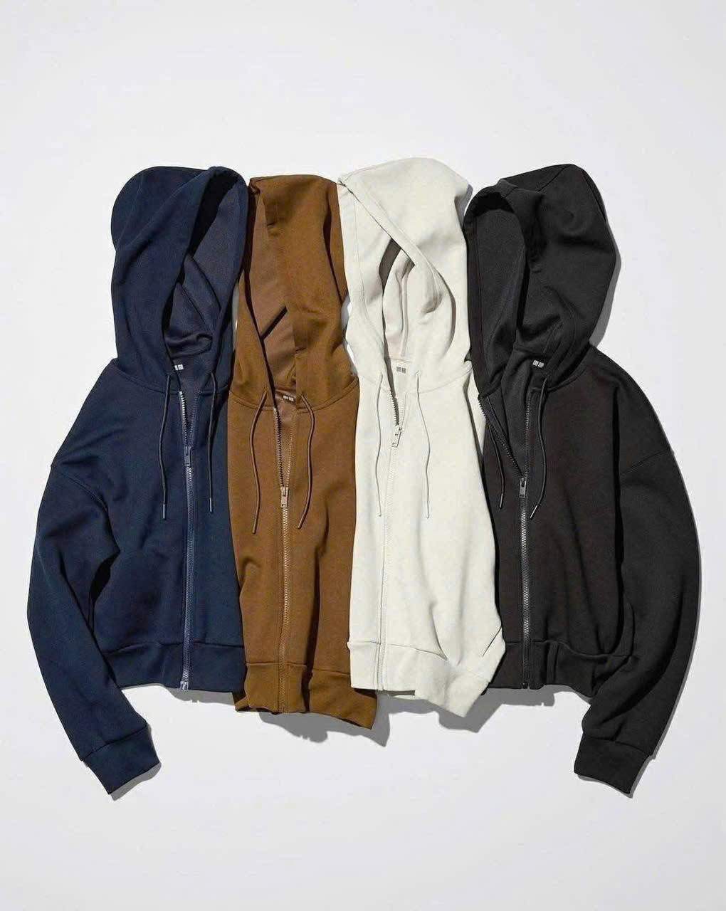 Áo Hoodie Nỉ Dry Kéo Khóa Uniqlo