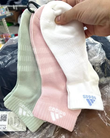 Set vớ chân Adidas 3 đôi  — ảnh 3