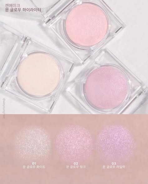 Phấn nướng bắt sáng Canmake Moon Glow Highlighter — ảnh 3