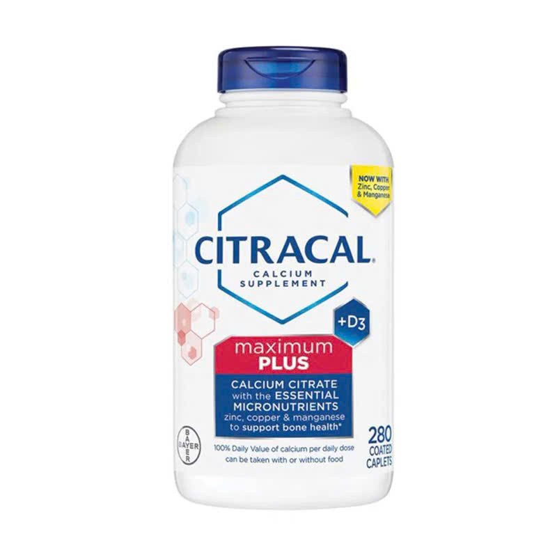 Canxi hữu cơ Bayer Citracal maximum plus D3 280 viên
