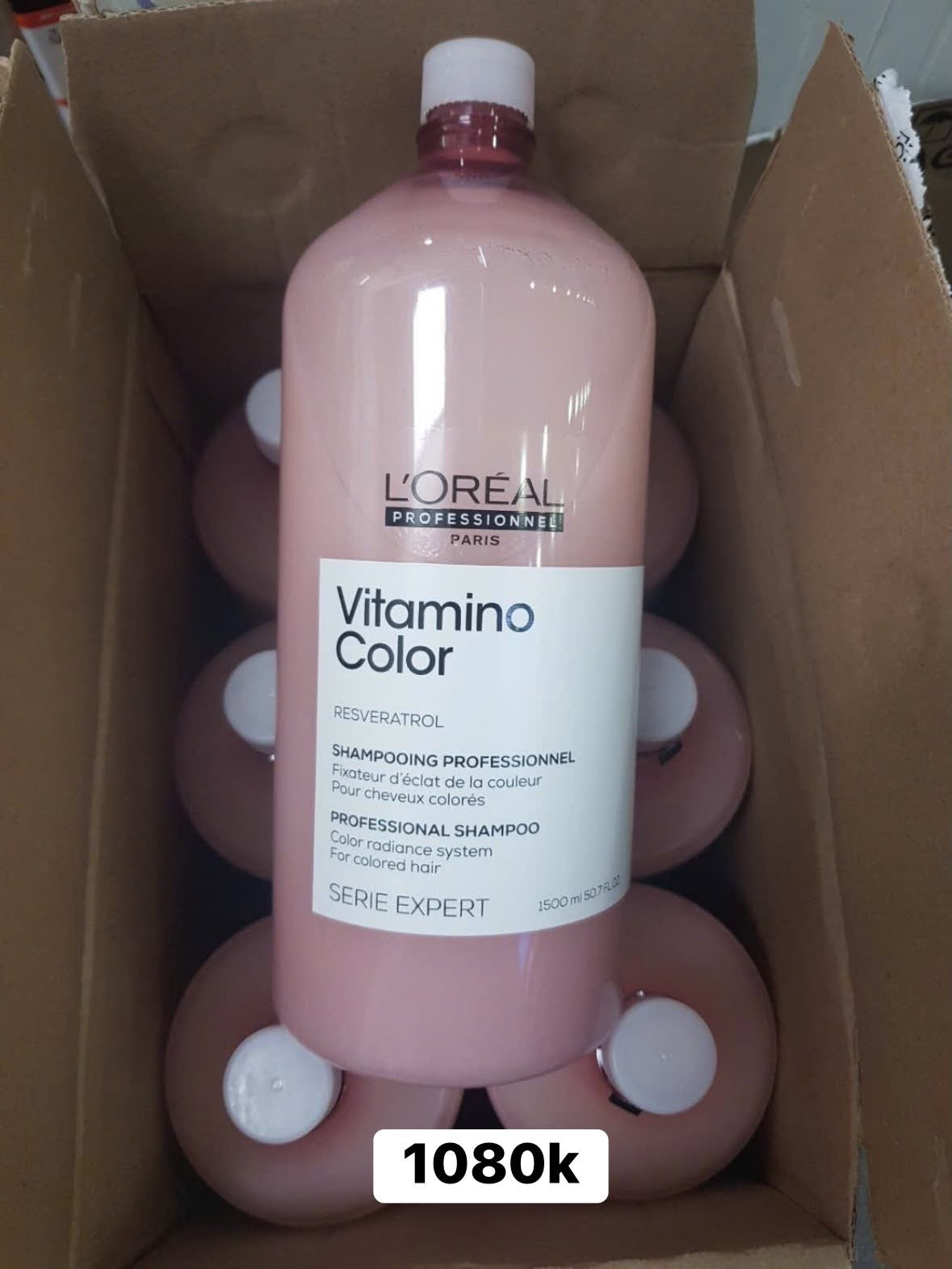 Dầu gội Loreal Professionnel Serie Expert Vitamino Color Resveratrol Shampoo 1500ml