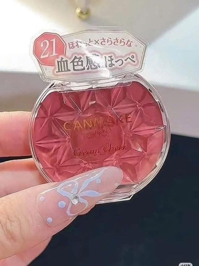 Má hồng Canmake cream cheek màu 21 — ảnh chính