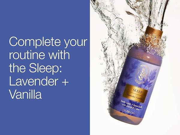 Sữa tắm BBW Aromatherapy Sleep lavender +vanilla 295ml — ảnh chính