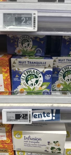 Hàng order Pháp- Trà thảo mộc ngủ ngon Éléphant Nuit Tranquille hộp 20 túi — ảnh chính