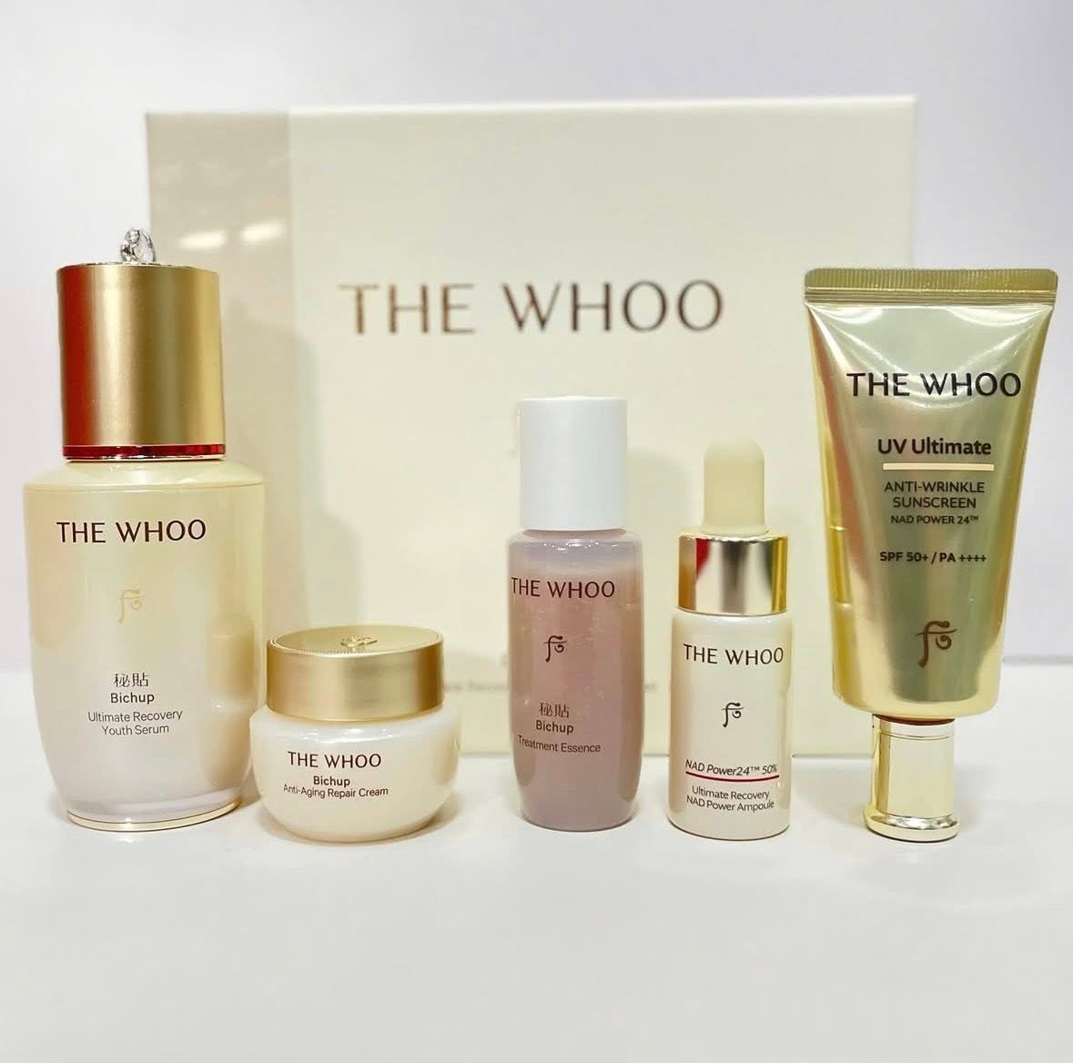 Set dưỡng da The Whoo Bichup Ultimate Recovery NAD Discovery Set — ảnh chính